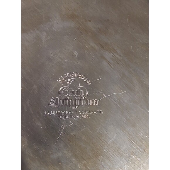 Vintage Club Aluminum Hammercraft Cookware 6 Qt Oval Roaster Dutch Oven - Picture 7 of 12